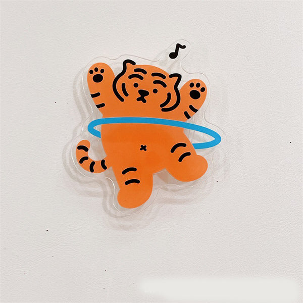 Soporte Móvil Adorable Tigre de Dibujos Animados