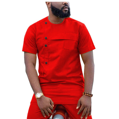 Conjunto Dashiki Africano: Pantalón y Camisa para Hombre - Image 3