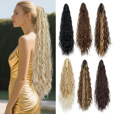 Extensión de Cabello Rizado Efecto Agua - Rizos Voluminosos Tipo Maíz - Image 12