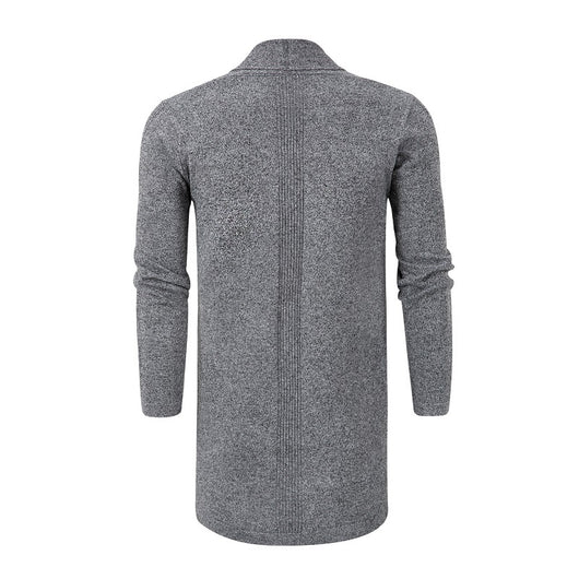Cardigan Tejido Slim Fit Talla Grande para Hombre - Image 17