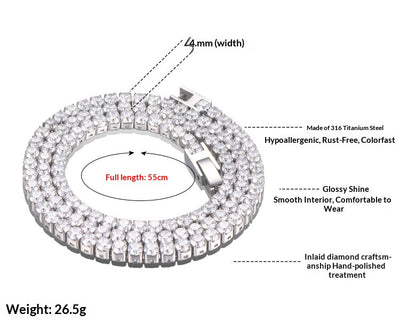 Reloj Pulsera Unisex Acero Inoxidable con Diamantes Incrustados - Image 6