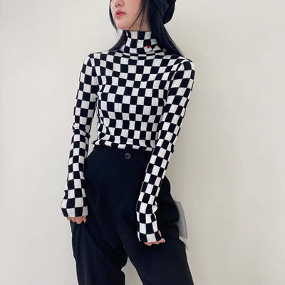 Suéter Tejido de Mezcla de Lana para Mujer - Image 9