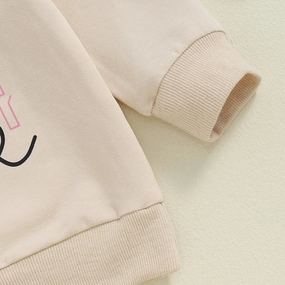 Sudadera Casual para Niña con Letras de Cumpleaños - Image 5