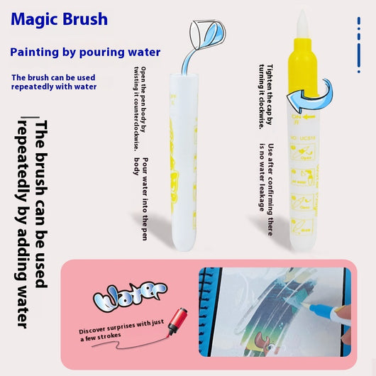 Libro Mágico de Pintura con Agua para Niños - Image 3