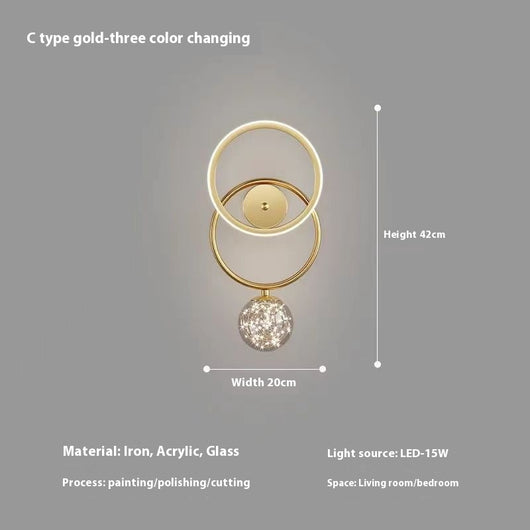 Lámpara de Pared LED para Dormitorio, Pasillo y Sala - Image 9