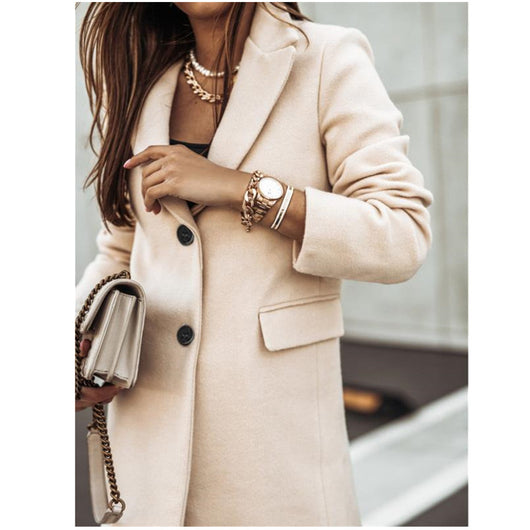 Abrigo de Lana con Botones - Elegancia Atemporal para Hombre - Image 13
