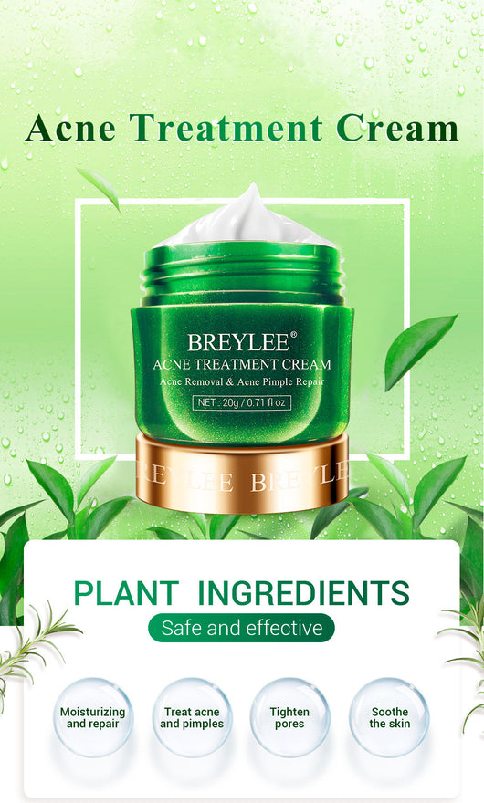 Crema Facial de Árbol de Té BREYLEE - Tratamiento Anti-Acné y Cicatrices - Image 4
