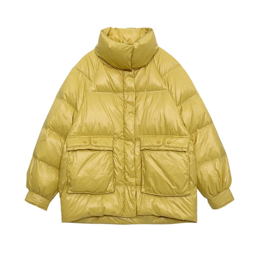 Chaqueta de plumas suelta y ultraligera - Image 3