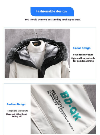 Chaqueta Casual de Fleece con Capucha para Hombre - Image 17