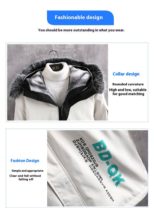Chaqueta Casual de Fleece con Capucha para Hombre - Image 17
