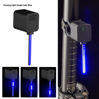 Luz Trasera LED para Bicicleta con Indicador de Seguridad Nocturna - Image 15