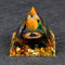 Mesa de decoração de casa de pedra malaquita preta com pedra olho de tigre D