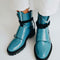 Botas Casuales Mujer Tacón Bajo Grueso Cordones Delanteros Talla 34-43