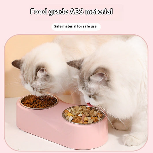 Comedero Separado para Gatos en Acero Inoxidable - Image 4