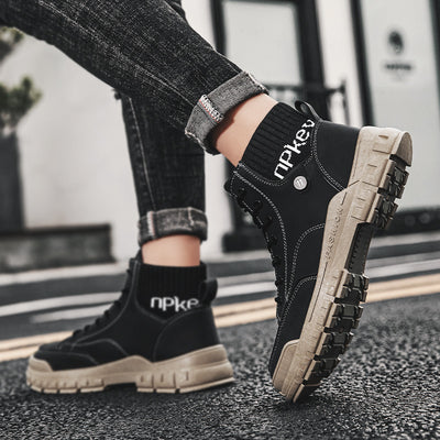 Botas Martin Altas para Hombre - Estilo Urbano y Versátil - Image 5