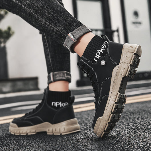 Botas Martin Altas para Hombre - Estilo Urbano y Versátil - Image 5