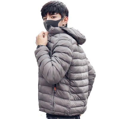 Chaqueta Acolchada Ligera con Capucha - Nylon Casual para Hombre - Image 15