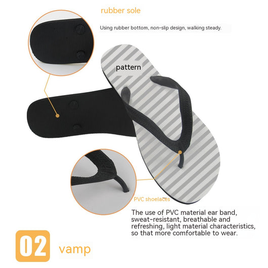 Chanclas de Playa con Textura Animal - Comodidad y Estilo para el Verano - Image 11