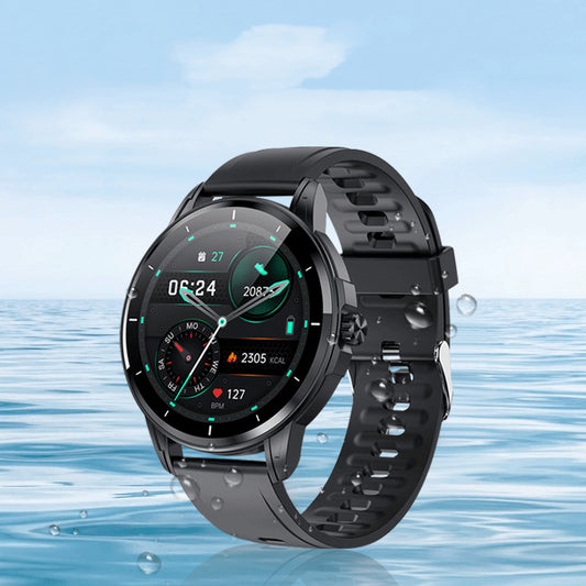 Reloj Inteligente con Monitor de Frecuencia Cardíaca, Sueño y Clima