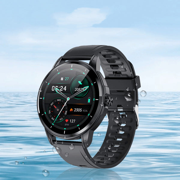 Reloj Inteligente con Monitor de Frecuencia Cardíaca, Sueño y Clima
