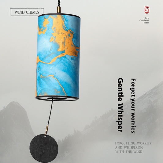 Carillón de Viento Sanador con Acordes Musicales - Decoración Retro para Exteriores