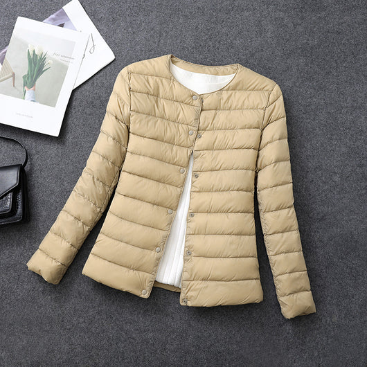 Chaqueta Térmica Ligera Cuello Redondo para Mujer - Image 28