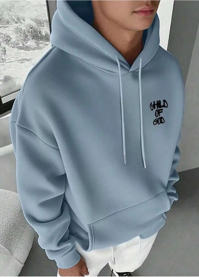 Sudadera Hombre con Estampado de Letras y Forro Polar Cálido - Image 17