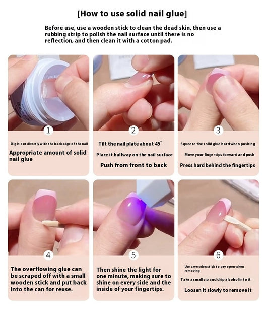 Uñas Postizas Nude Minimalista - Parches de Manicura Listos para Usar - Image 12