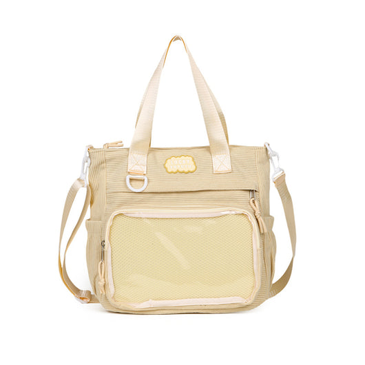 Bolsa Crossbody Transparente de Gran Capacidad Estilo Japonés para Estudiantes - Image 8
