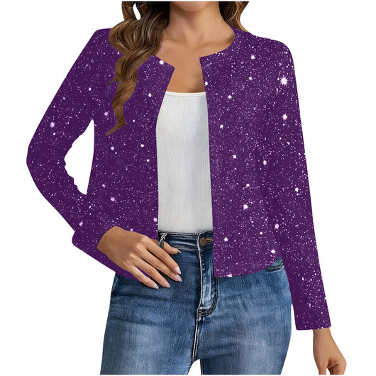Cardigan Elegante con Detalles en Dorado para Mujer - Image 13