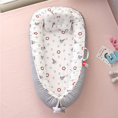 Cuna Portátil Plegable con Malla Transpirable, Desmontable y Lavable - Image 10