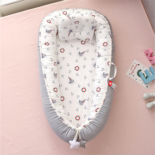 Cuna Portátil Plegable con Malla Transpirable, Desmontable y Lavable - Image 10