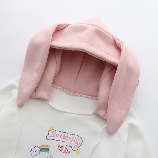 Sudadera con Capucha Acolchada de Terciopelo - Diseño Anime Niña Japonesa - Image 11