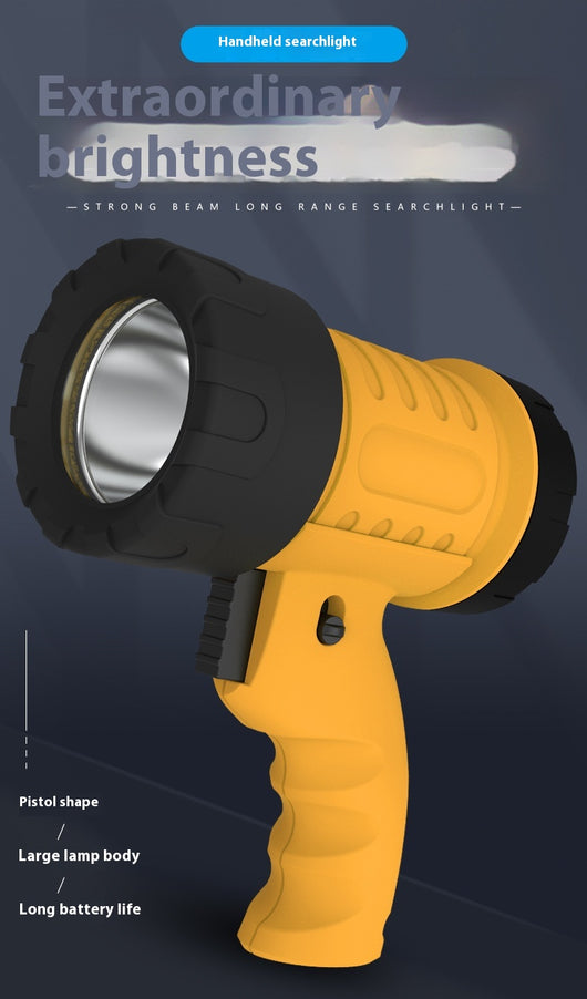 Linterna Táctica LED Recargable USB - Alcance Largo Impermeable para Caza - Image 18