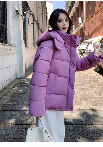 Abrigo de Invierno para Mujer con Acolchado de Algodón - Image 12