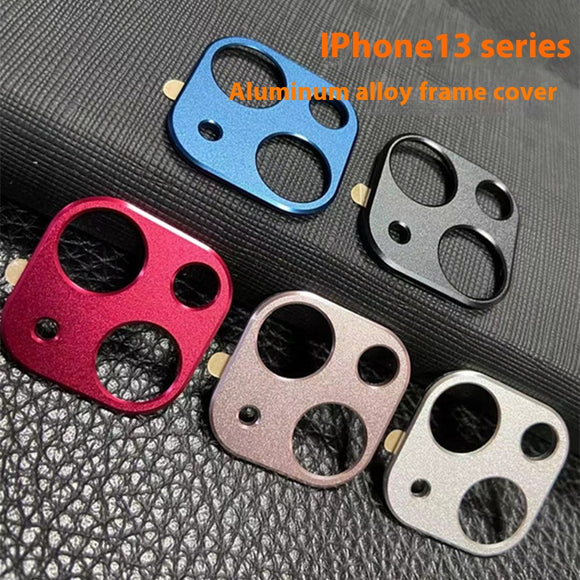 Anillo Protector de Lente de Aluminio para Cámara iPhone 15 / 15 Plus