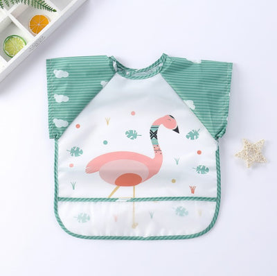 Babero Impermeable para Bebé con Bolsillo Atrapa Comida - Image 25