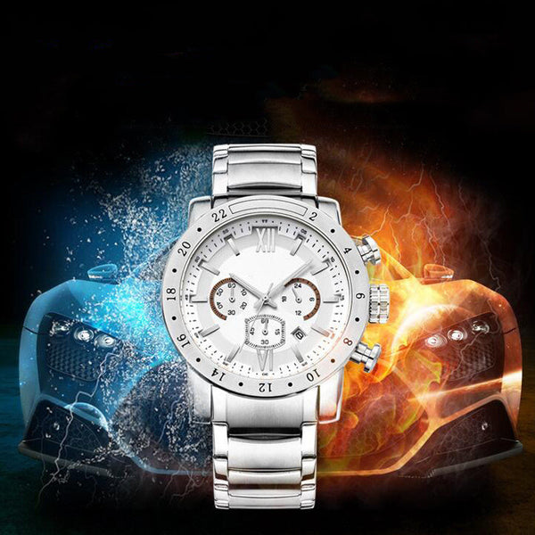 Reloj Multifuncional para Hombre Resistente al Agua