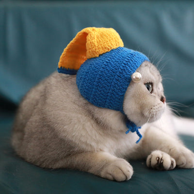 Sombrero Artesanal para Gatos Inspirado en la Niña de la Perla - Image 7