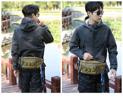 Bolsa de Cintura Multifuncional Impermeable para Hombre - Image 46