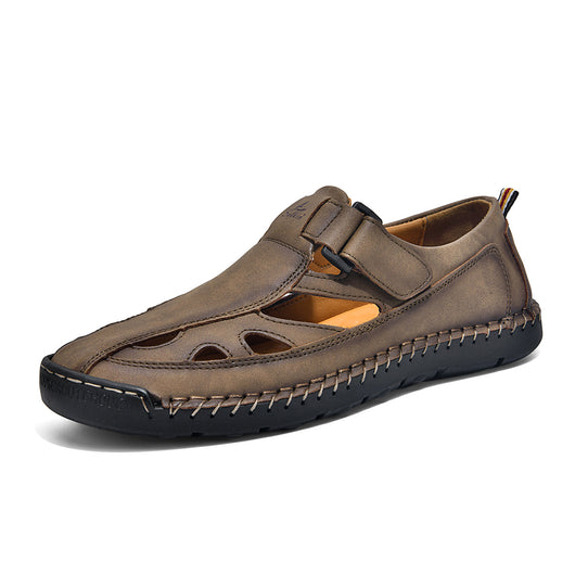 Sandalias Cerradas Tejidas a Mano para Hombre - Transpirables y Cómodas - Image 8