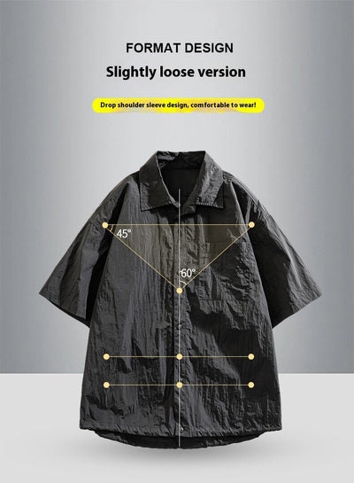 Conjunto de Dos Piezas: Shorts y Camisa Suelta de Cáñamo Transpirable - Image 11