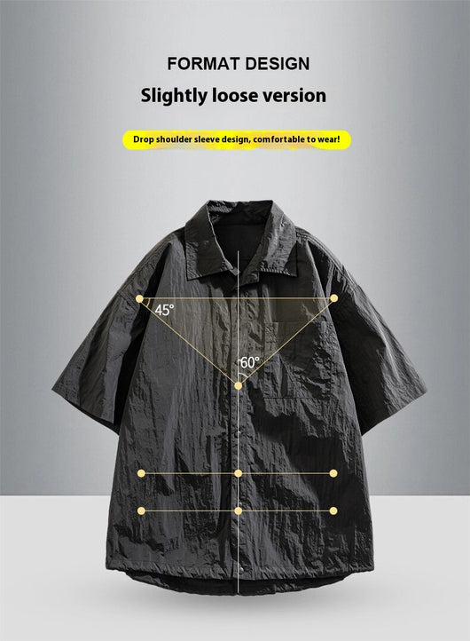Conjunto de Dos Piezas: Shorts y Camisa Suelta de Cáñamo Transpirable - Image 11
