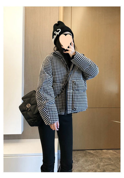 Abrigo de Algodón Suelto para Otoño Invierno - Diseño Moderno y Versátil - Image 12