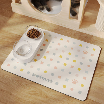Tapete Absorbente para Comedero de Mascotas - Antideslizante y Lavable - Image 16
