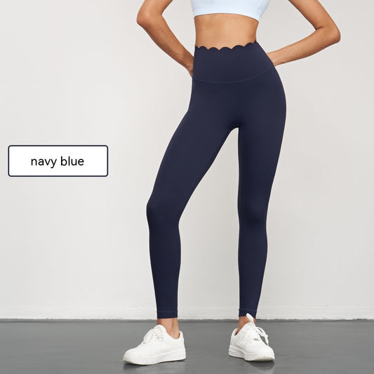 Leggins Deportivos Moldeadores de Cintura Alta para Mujer - Levanta Glúteos Efecto Melocotón sin Marcas