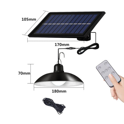 Lámpara Solar Retro de Un Foco LED - Image 2