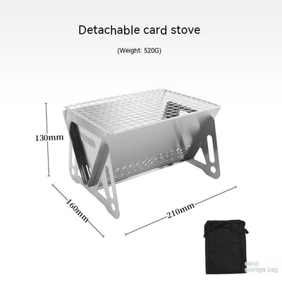 Horno Portátil de Acero Inoxidable para Exterior - Image 5