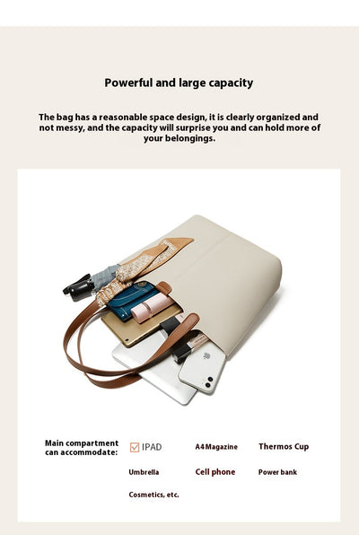 Bolso Bandolera de Cuero Genuino con Gran Capacidad para Viajes Diarios - Image 16