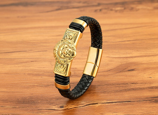 Pulsera Magnética de Cuero Genuino para Hombre - Acero Inoxidable Resistente - Image 20